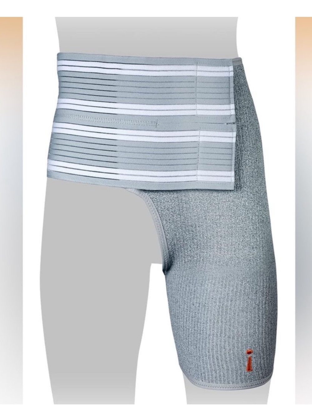 Incrediwear Active Pain Relief Hip Brace - Grey. Size XL